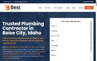Best Boise City Plumber website