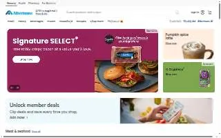 Albertsons Market Street Pharmacy website