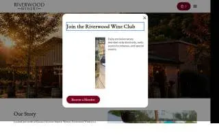 Riverwood Winery of Belton website