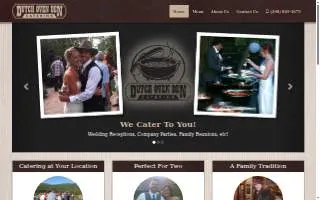 Dutch Oven Den Catering of Nampa website
