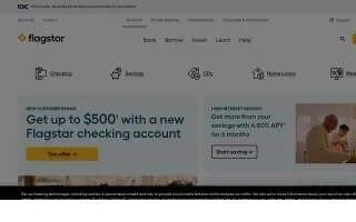 Flagstar Bank of Portage website