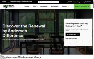 Renewal by Andersen of Detroit website