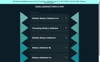 Oakland County Notaries of Novi website
