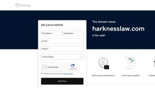 The Harkness Law Firm, PLLC website