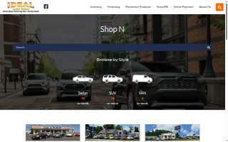 Ideal Auto Sales Inc. of Central Illinois website