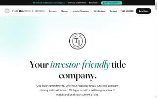 Title Inc website