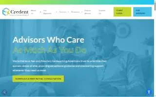 Credent Wealth Management - Amarillo website