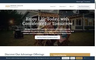 Modern Wealth Management - Lenexa of Merriam website