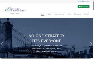 Center for Wealth Management of Pontiac website