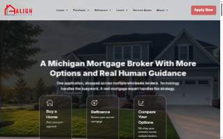 Align Lending of Pontiac website