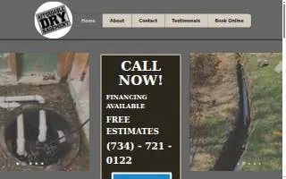 Affordable Dry Basement of Redford website