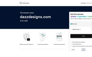 Dazzy’s Designs website