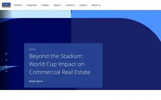 Colliers International of Albuquerque website