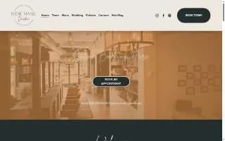 Indie Mane Salon website