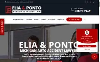 Elia & Ponto PLLC of Southfield website