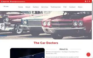 A-1 Automotive of Fort Wayne website