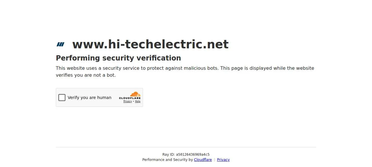Hi-Tech Electric Company of Fort Wayne website