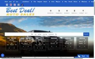 Best Deal Auto Sales of Fort Wayne website