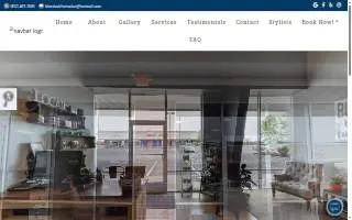 Blue Duck Hair Salon website