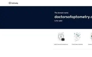 Doctors of Optometry - Southland website