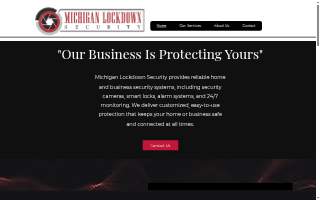Michigan Lockdown Security website