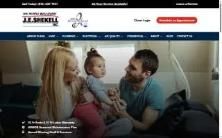 J.E. Shekell, Inc. of Evansville website