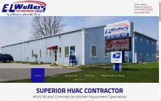 E. L. WALTERS Air Conditioning & Heating Inc website