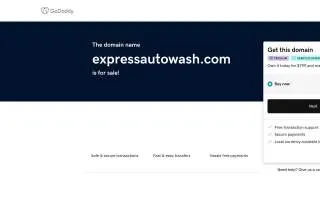 Express Auto Wash of Traverse City website