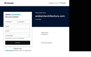 Ambient Architecture of Walker website