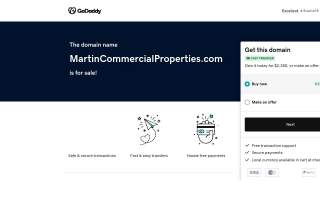 Martin Commercial Properties West Michigan website