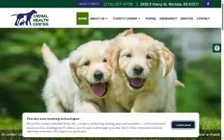 Animal Health Center of Wichita website