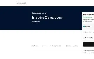 Inspire Home Care of Waterford website