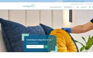 MaidPro of Erlanger website