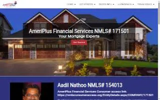Ameriplus Financial Services NMLS# 171501 website