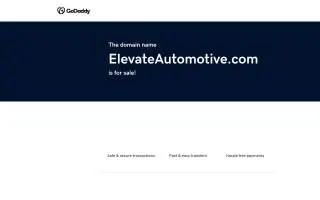 Elevate Automotive | Window Tint - Ceramic Coatings - Paint Correction - Mobile Detailing & More website