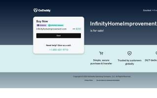 Infinity Home Improvement website
