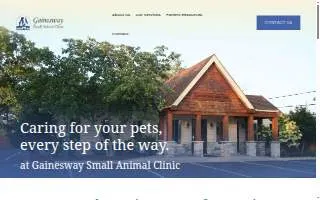 Gainesway Small Animal Clinic website