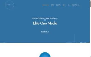 Elite One Media website