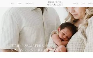 Fig & Olive Photography of Andover website