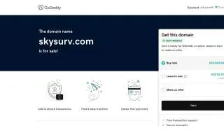 SkySurv - Land Surveying and Mapping of Apple Valley website