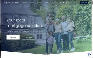 Refined Lending a division of Luminate Bank website