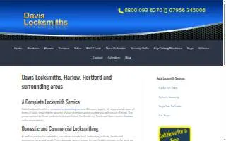 Locksmith 4 U of Bloomington website