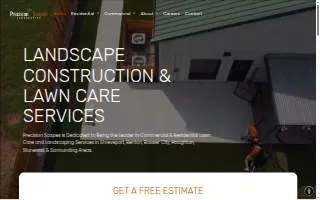 Precision Scapes, LLC website
