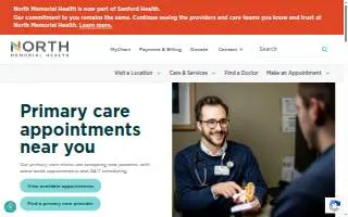 North Memorial Health Clinic - Brooklyn Center website