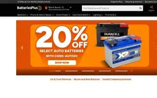 Batteries Plus Phone Repair of Bellevue website