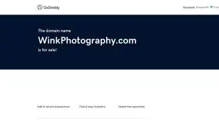 Wink Photography of Brooklyn Park website