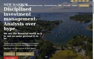 New Harbor Financial Group website