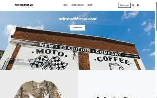 New Tradition Co website