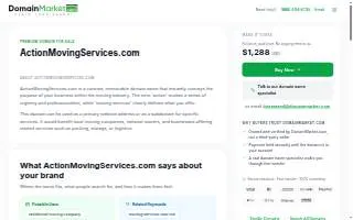 Action Moving Services, Inc. of Burnsville website