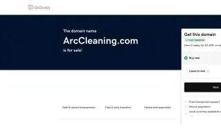 ARC Window Cleaning of Burnsville website